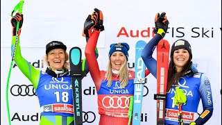 AUDI FIS Ski World Cup finals  womens downhill  Saalbach AUT March 23 2024 [upl. by Vivie]