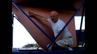 Sailboat Hull Keel Join Smile Repair [upl. by Alicea]