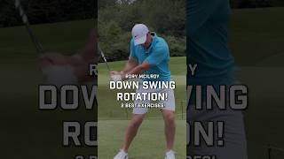 2 best exercises to get that Rory down swing sequence 💣 RoryMcilroy golffitness golfswing DRVN [upl. by Catharine676]