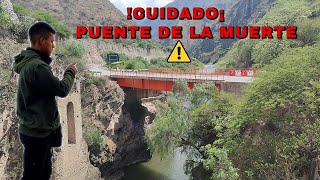 Visite EL PUENTE DE LA MUERTE chontay APURÍMAC  PERÚ [upl. by Ovatsug]