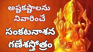 sankata nasana ganapathi stotram telugu lyrics and meaning  sankatanasa ganesha sthothram [upl. by Cadal]