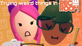 Trying weird consumables in Rec Room ft philipdator [upl. by Mw]