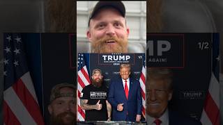 Adam Calhoun Met Donald Trump adamcalhoun chadarmestv [upl. by Grania]