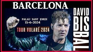 DAVID BISBAL Tour Volaré  Concierto Barcelona 2024 [upl. by Lesab951]