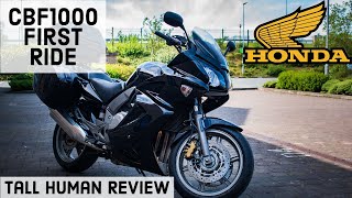 Honda CBF1000 First Ride  2011 GT Model  Full Thoughts Pros and Cons  Tall Human Review [upl. by Ahsiea766]