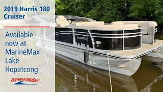 2019 Harris Cruiser 180 for sale at MarineMax Lake Hopatcong NJ [upl. by Adnoyek]