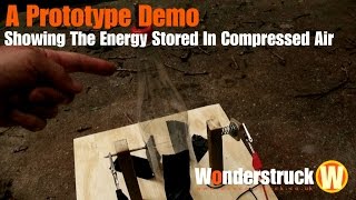 A Prototype Demo Showing The Energy Stored In Compressed Air [upl. by Clementia283]