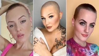 Female Headshave Latest Buzzcut Girl Hair Cutting Women Girl Headshave Buzzcut [upl. by Elik89]