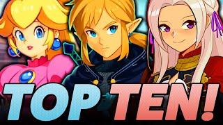 Top 10 BEST Nintendo Switch Games [upl. by Alabaster]