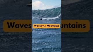 But which one is harder 🤔 surf snow waves mountains [upl. by Clement]