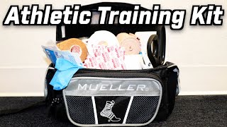 WHATS INSIDE AN ATHLETIC TRAINING KIT [upl. by Iramohs84]