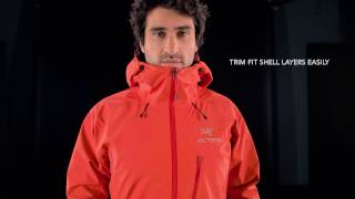 Arcteryx  Mens Alpha SL Jacket  Magma [upl. by Meill429]