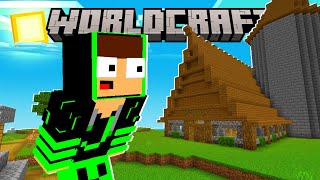 Minecraft Worldcraft 2  CONSTRUINDO A NOSSA BASE [upl. by Enoed18]