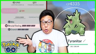 Get This Charged Move Now for Mega Tyranitar in Pokemon GO [upl. by Suhsoj]