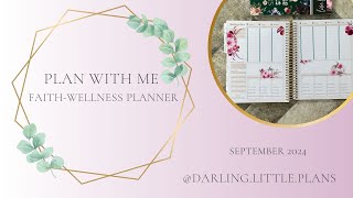 Wellness and Faith Peacefully Productive Planner  LLP Fall Florals [upl. by Nidla]