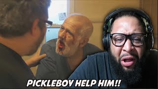 PICKELBOY HELP HIM  GRANDPAS GOT EBOLA PRANK Reaction [upl. by Launce83]