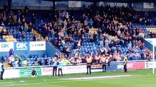 Oldham fans at Mansfield [upl. by Kerns]