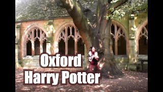 Scenes of HARRY POTTER 4 in Oxford Goblet of Fire [upl. by Dorian]