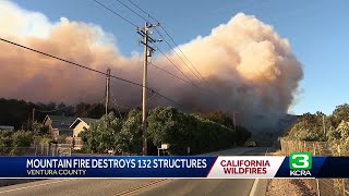 Mountain Fire destroys 132 structures [upl. by Nodnyl]