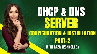 DHCP amp DNS Server Configuraton Using Cisco Packet Tracer DHCP DNS Setup pAT 2 [upl. by Gimpel148]