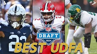 The 10 Best Undrafted Free Agents In The 2024 NFL Draft [upl. by Margarette]