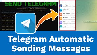 Telegram Automatic Sending Messages To Member By Username  Bulk one Click Send Message Telegram [upl. by Sonia]