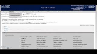 Variant DB gnomAD annotated search [upl. by Moll886]