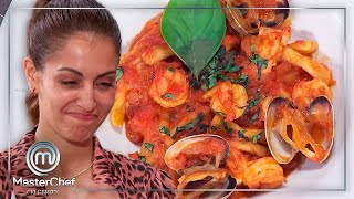 ¿Será realmente quotmediterráneaquot la pasta de Hiba ¡La REACCIÓN de los jueces  MChef Celebrity 9 [upl. by Spoor]