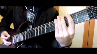 AnalepsyEngorged Absorption guitar cover with tabsAgile Interceptor Pro 727 [upl. by Kirby]