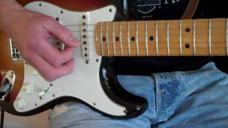 1973 Fender Strat B Bender Demo wwweddievegascom Eddie VegasMP4 [upl. by Thom]