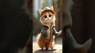 Dance Petz ❤️ love pet pets petvlog cat funny kitten [upl. by Frasco]