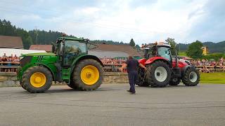 JOHN DEERE VS STEYR Tractor Pulling Stiwoll 2018 [upl. by Margie910]