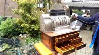 Antique 1913 National Cash Register [upl. by Almat31]