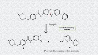 Imatinib antineoplásico análisis retrosintético II [upl. by Sihun]