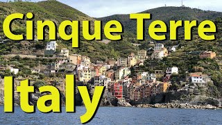 Cinque Terre Italy Complete Tour Monterosso Vernazza Corniglia Manarola Riomaggiore [upl. by Natsreik36]