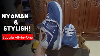 Sepatu Nyaman dan Stylish  New Balance ML 574 Review Lengkap [upl. by Arturo]