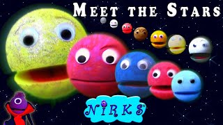 Meet the Stars Part 1–Astronomy Song about starsfor Kids by In A World Music Kids with The Nirks™ [upl. by Gardia]