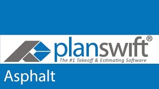 PlanSwift Asphalt Estimating With PlanSwift Software [upl. by Goerke]