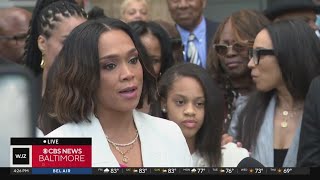 Marilyn Mosby addresses supporters after sentencing ruling [upl. by Ahsa]