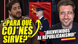 LA DERECHA SE VUELVE REPUBLICANA CON ALVISE 😂​ quot¡¿PARA QUÉ COJNES SIRVE EL REYquot [upl. by Rora427]