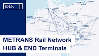 Overview of the METRANS rail network throughout Europe [upl. by Narcho376]