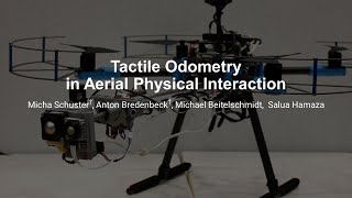 Tactile Odometry in Aerial Physical Interaction [upl. by Swenson822]