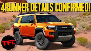 Breaking More Details Including Engine on the 2025 Toyota 4Runner Confirmed [upl. by Cerallua504]