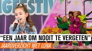 34 TERUGBLIK DIT WAS HET JAAR MET LUNA  JUNIOR SONGFESTIVAL 2022 🇳🇱 [upl. by Arda]