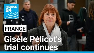 The trial of 72yearold Gisèle Pélicot who was drugged and raped over 9year period continues [upl. by Arikaahs]