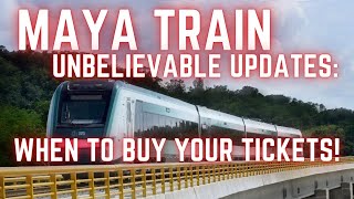 Maya Train Updates Ticket Sales Pricing and Ride Info 🚆  Tren Maya 2023 [upl. by Nairadas]