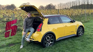 Alles over de Renault 5 E Tech 100 Electric I Laadpaalklever review [upl. by Isiah464]