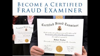 Become Certified Fraud Examiner CFE in 4 Days OR 4 Weeks  in 2022 [upl. by Adnohsad]