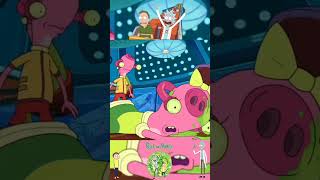 La conspiración whirly dirly parte 23  Rick y Morty 3x05 shorts rickymorty cartoon [upl. by Ahsiram215]