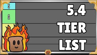 54 Tier List  Path of Champions [upl. by Anauqal]